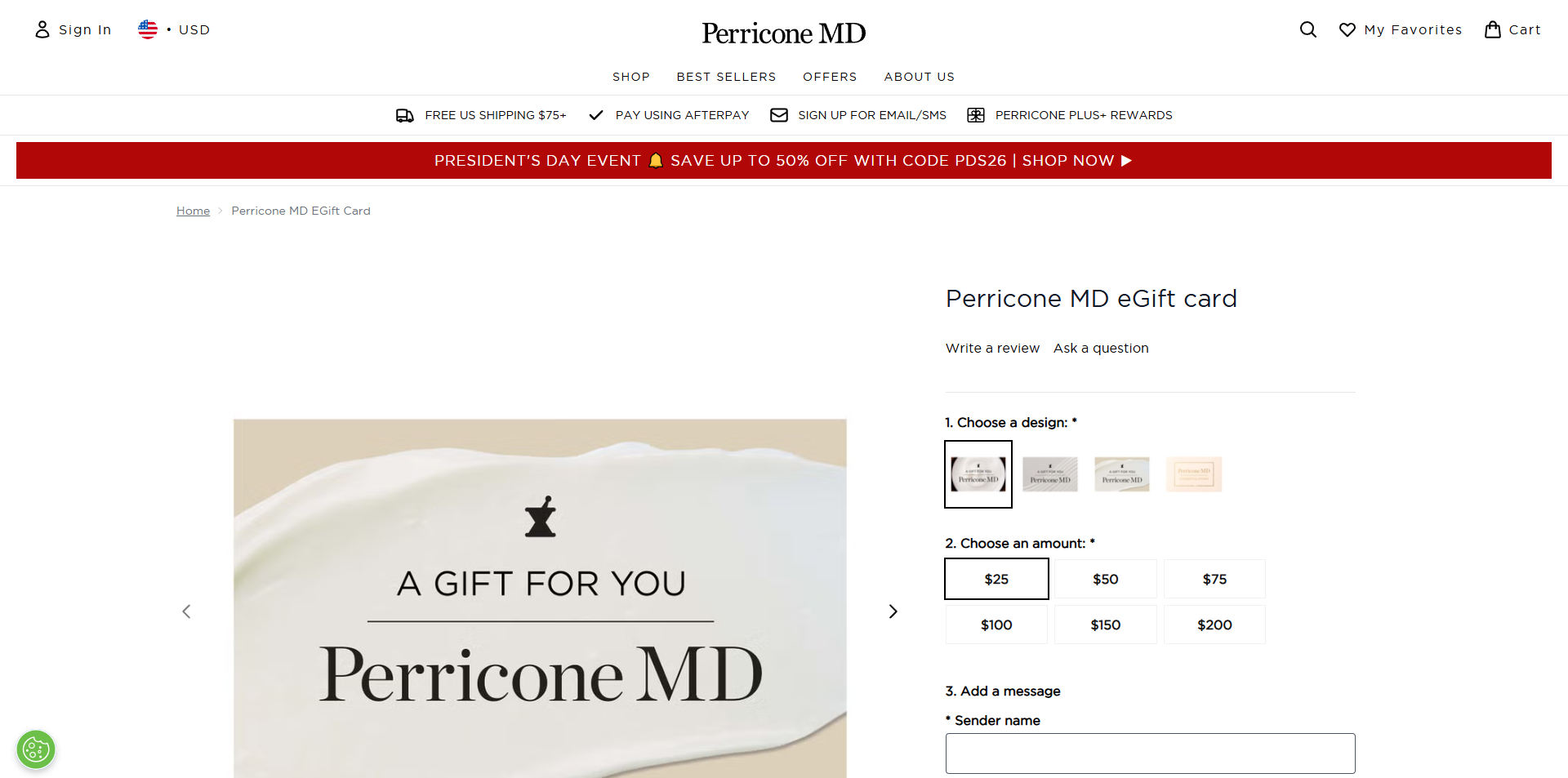 Perricone MD discount code
